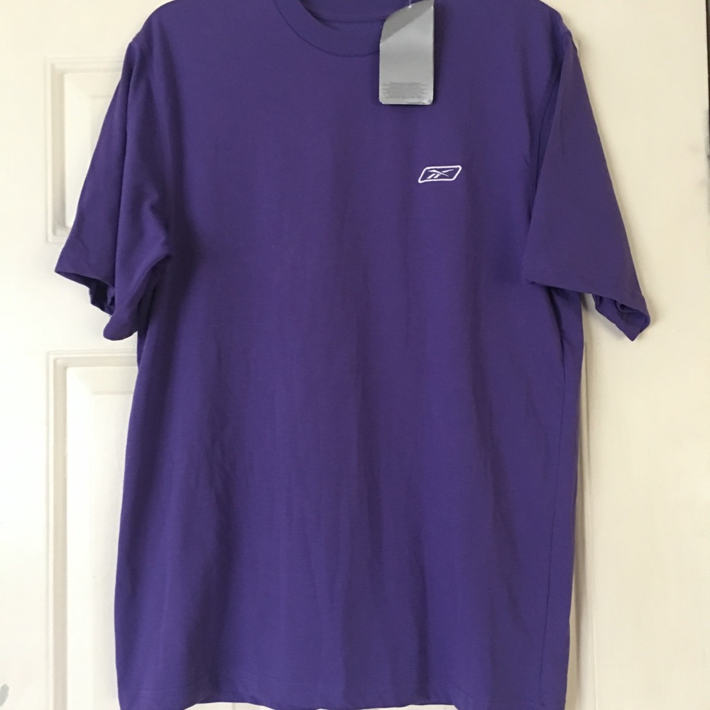NWT Reebok purple tee